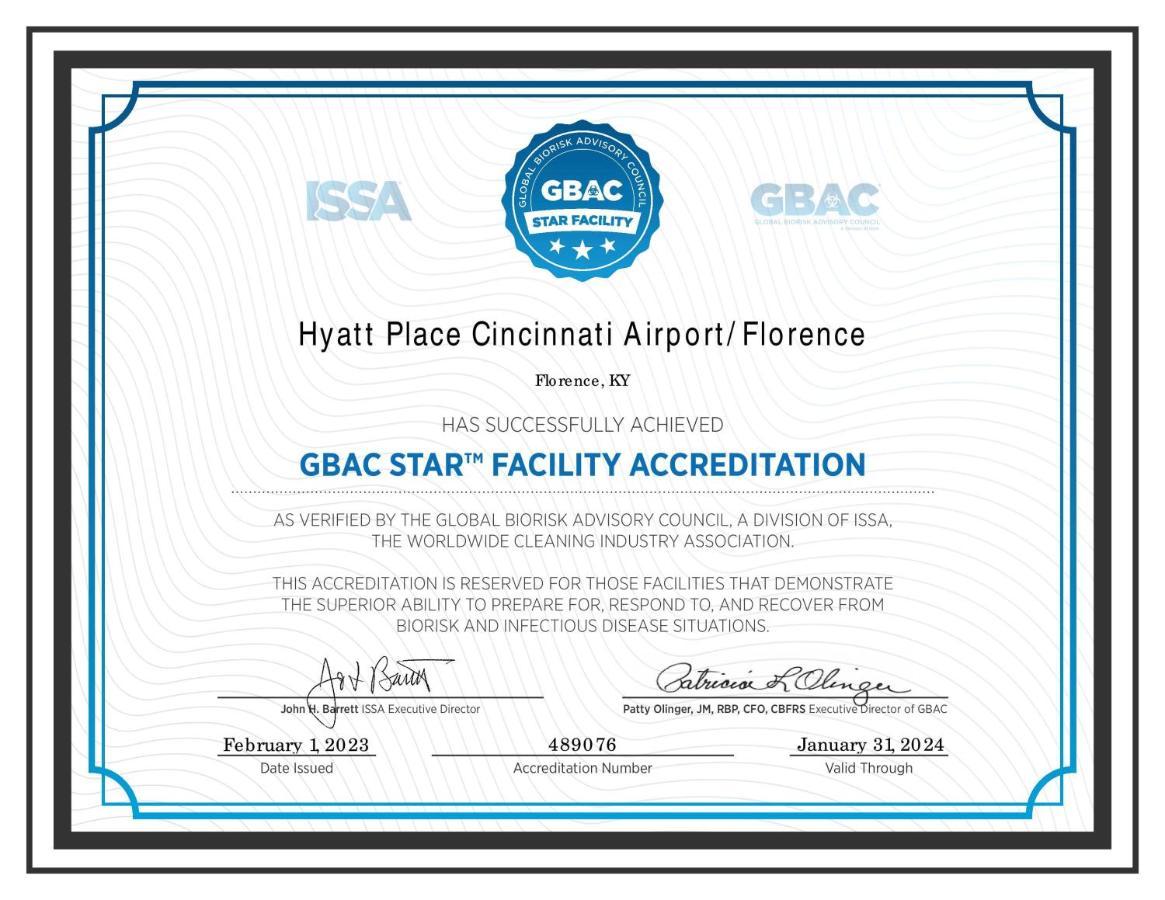 Hyatt Place Cincinnati Airport Флоренс Екстер'єр фото